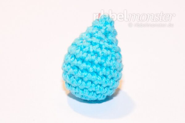Amigurumi – Winzigen Regentropfen häkeln